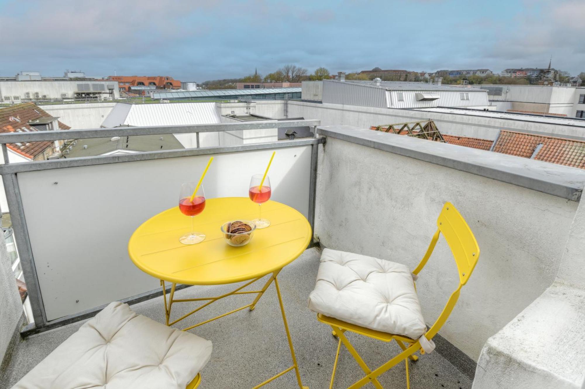 Mittendrin - Apartment Mit 2 Balkonen Sehr Zentral เฟลนส์บวร์ก ภายนอก รูปภาพ