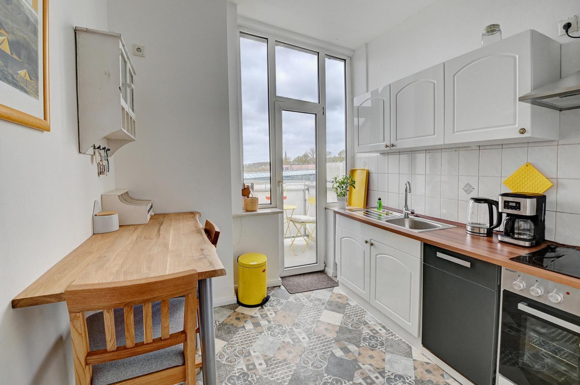Mittendrin - Apartment Mit 2 Balkonen Sehr Zentral เฟลนส์บวร์ก ภายนอก รูปภาพ